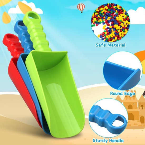 Upgrade 9" Beach Sand Shovels Scooping Toys Set, Beach Spade with Anti Slip Handle, Garden Tool For Kids Adults, Gardening Digging Sandbox Kit, Beach Essential Gift For Boys Girls Indoor Outdoor Upgrade 9" Beach Sand Shovels Scooping Toys Set, Beach Spade with Anti Slip Handle, Garden Tool For Kids Adults, Gardening Digging Sandbox Kit, Beach Essential Gift For Boys Girls Indoor Outdoor