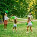 PlayZap Toss and Catch Ball Set - Outdoor Toys for Kids Games - Outside Yard Pool Beach Toys for 3 4 5 6 7 8+ Years Old Boys Girls - Birthday Gift Easter Basket Stuffers