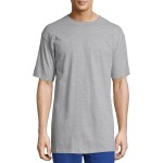 Hanes Men's Beefy-t T-Shirt, Heavyweight Cotton Tee, 1 Or 2 Pack, Big & Tall