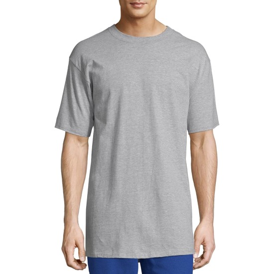 Hanes Men's Beefy-t T-Shirt, Heavyweight Cotton Tee, 1 Or 2 Pack, Big & Tall